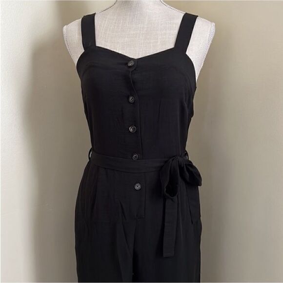 Monteau Los Angeles Black Jumpsuit size XS - Picture 6 of 9